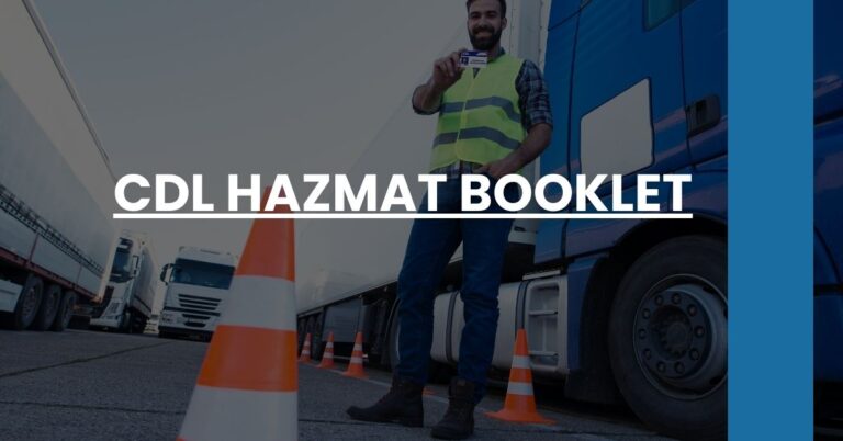 CDL Hazmat Booklet Feature Image