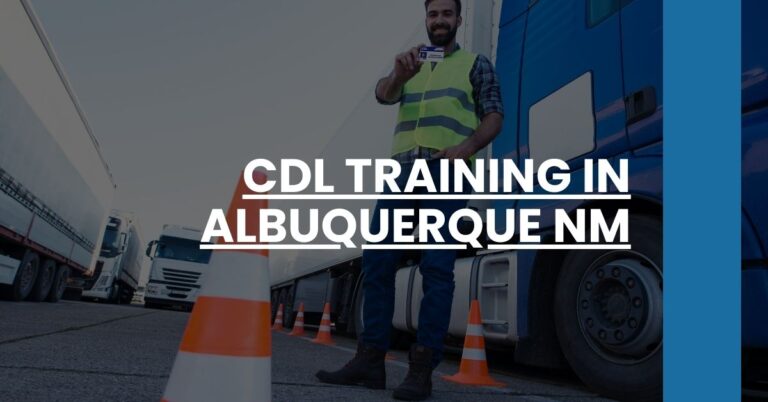 CDL Training in Albuquerque NM Feature Image