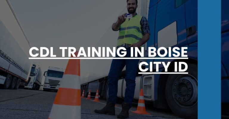 CDL Training in Boise City ID Feature Image