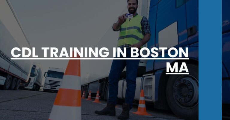 CDL Training in Boston MA Feature Image