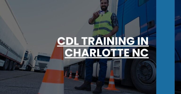 CDL Training in Charlotte NC Feature Image