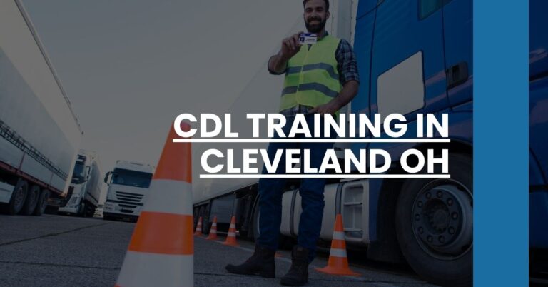 CDL Training in Cleveland OH Feature Image