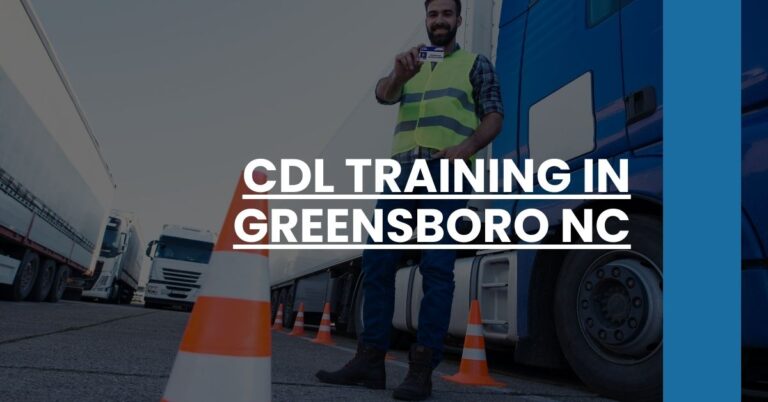 CDL Training in Greensboro NC Feature Image