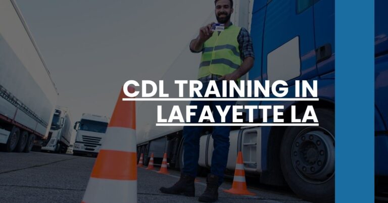 CDL Training in Lafayette LA Feature Image