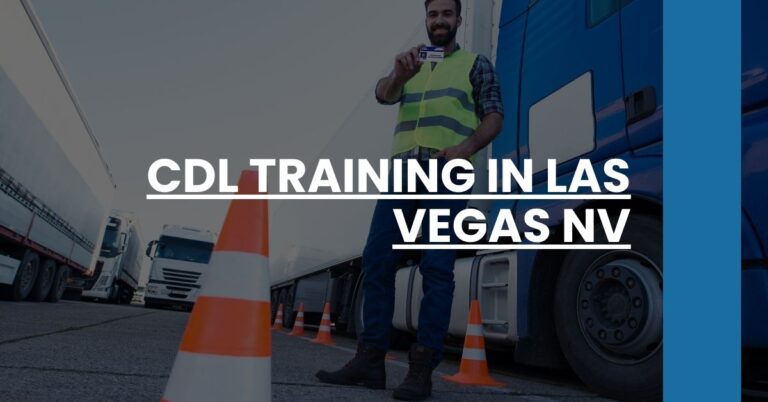 CDL Training in Las Vegas NV Feature Image