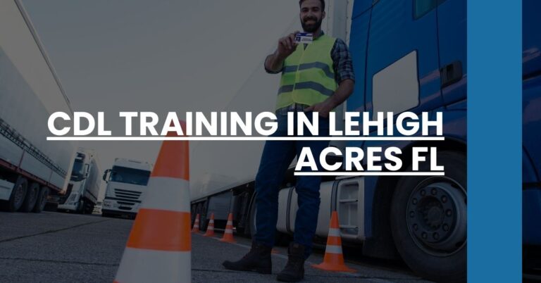 CDL Training in Lehigh Acres FL Feature Image