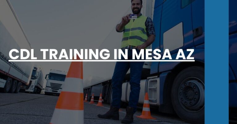 CDL Training in Mesa AZ Feature Image