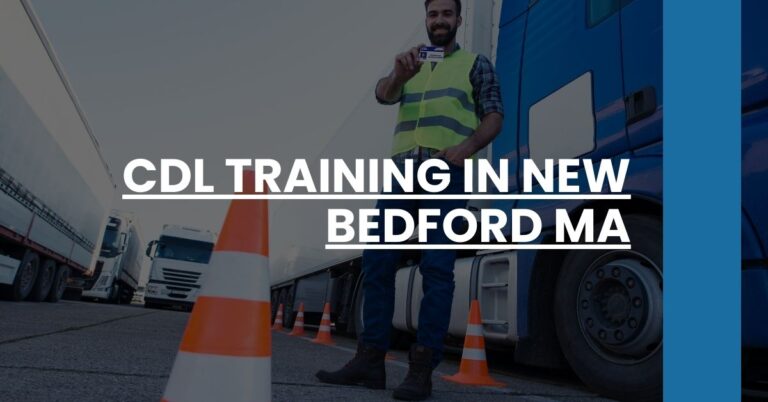 CDL Training in New Bedford MA Feature Image