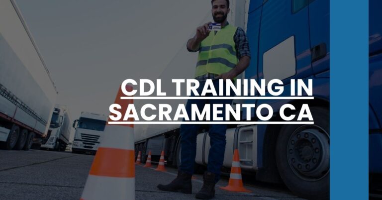 CDL Training in Sacramento CA Feature Image