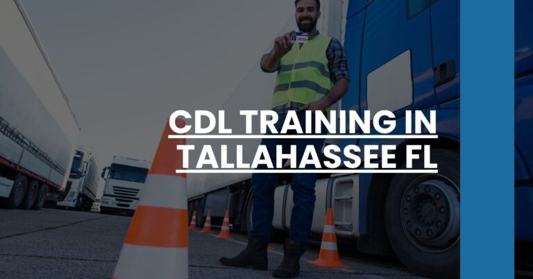 CDL Training in Tallahassee FL Feature Image