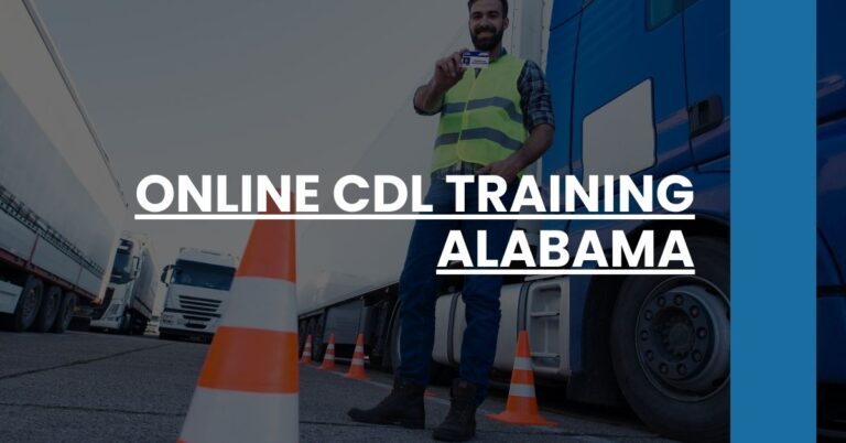 Online CDL Training Alabama Feature Image