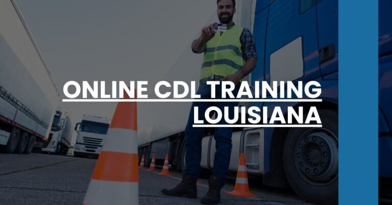 Online CDL Training Louisiana Feature Image