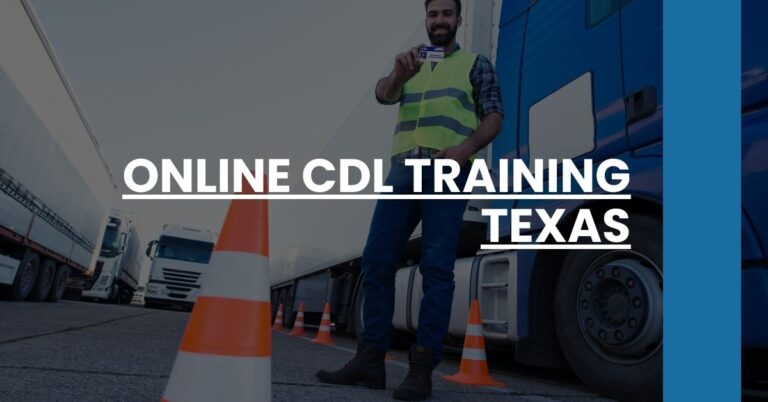 Online CDL Training Texas Feature Image