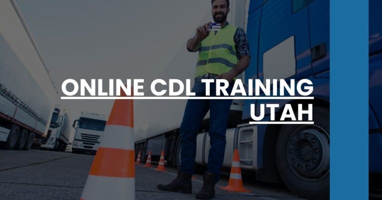 Online CDL Training Utah Feature Image